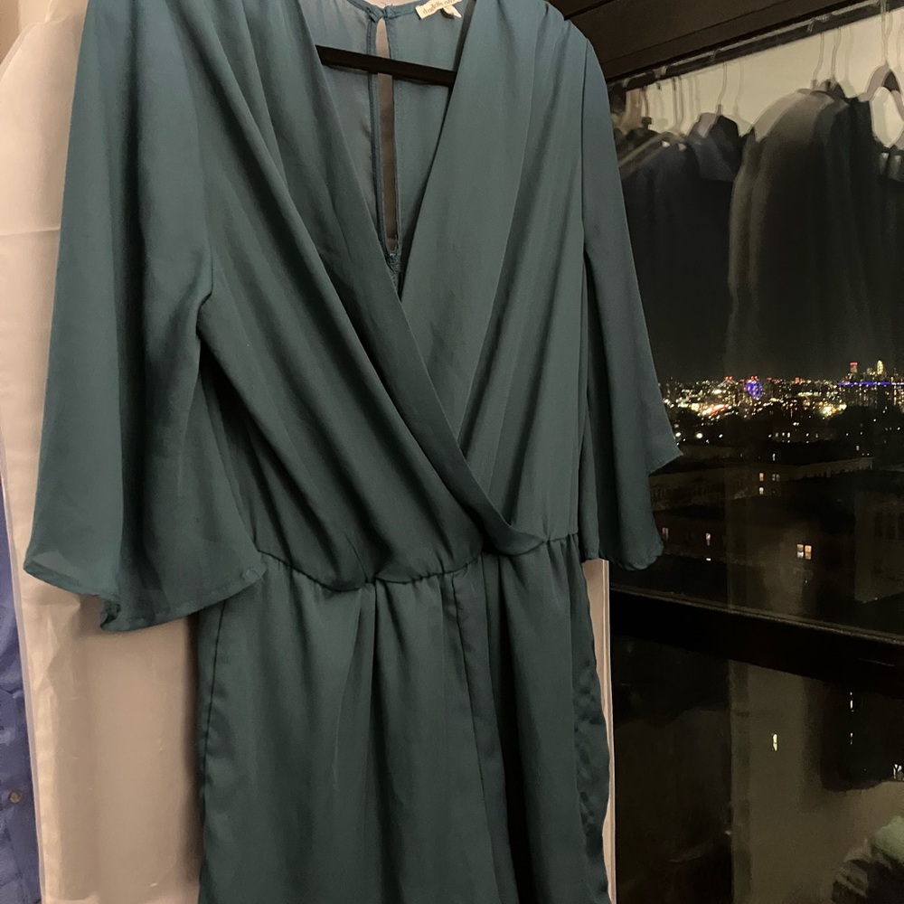Elegant Teal Romper